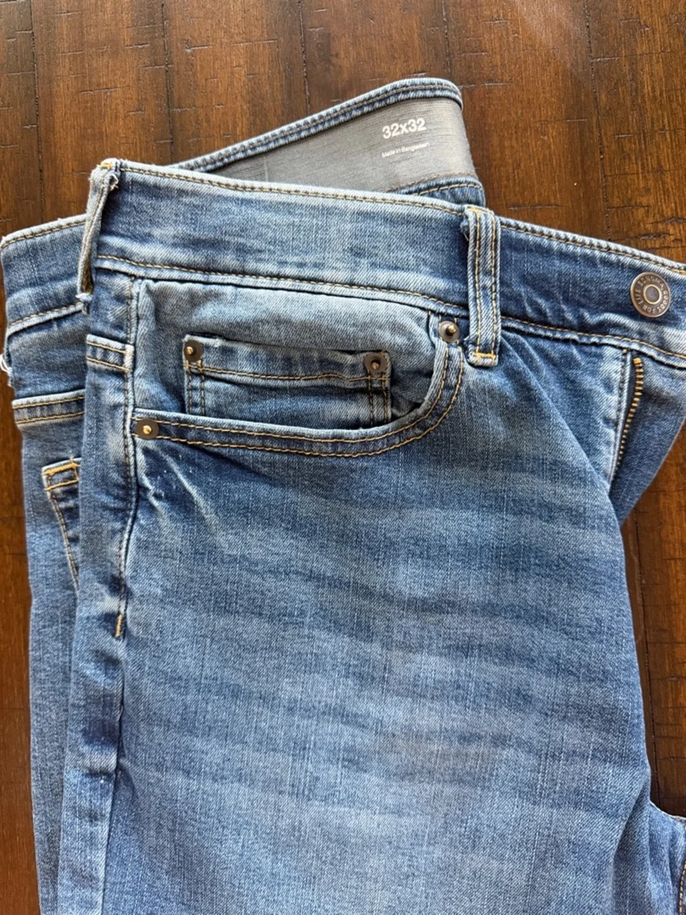 SONOMA Light Blue Men's Straight Flexwear Jeans Size 32x32 - Picture 3 of 5
